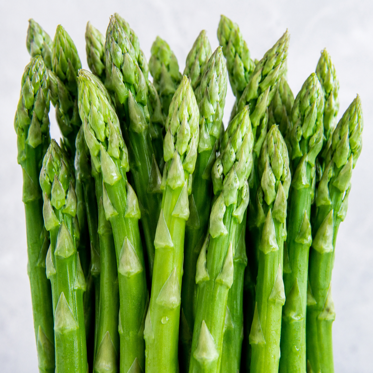 Green Asparagus tops